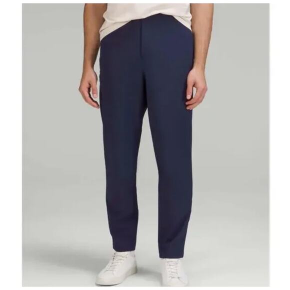 lululemon athletica Other - Lululemon Mens New Venture Trouser Pique Fabric Pants Size M Classic Navy